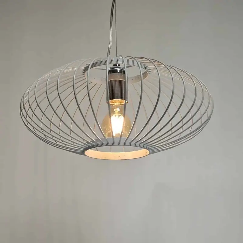 Foto 5 Hanglamp Aglio wit 40cm