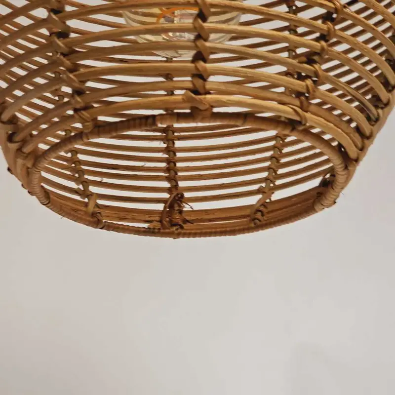 Foto 5 Hanglamp riet Appel 29cm