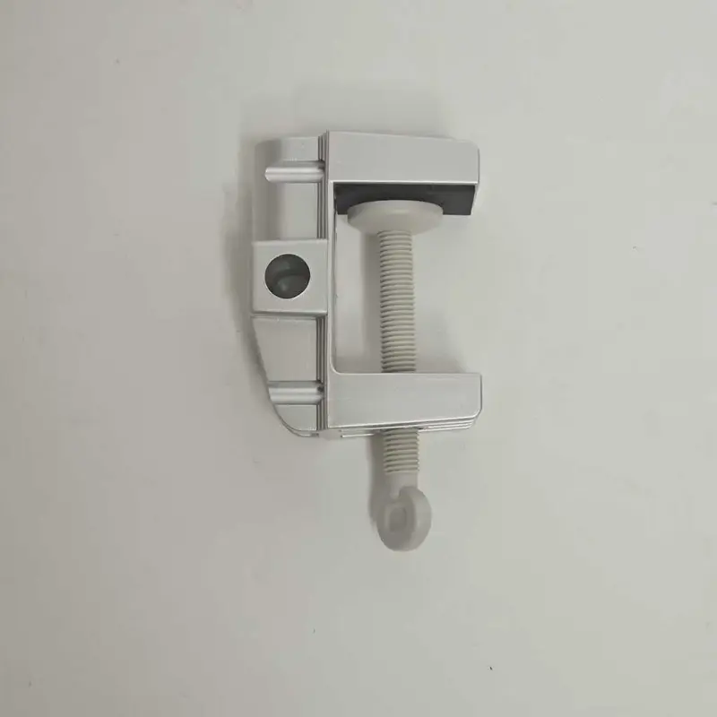 Foto 14 klemlamp bureaulamp zilver zwart G9 LED 3 standen