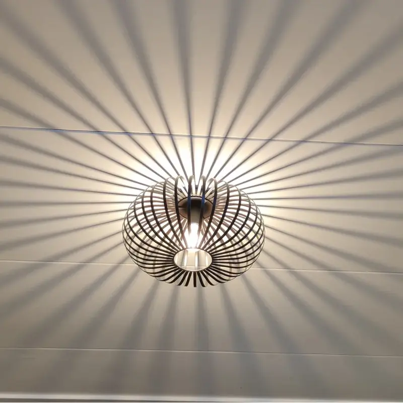Foto 7 Agli plafondlamp zwart 40cm pl 9004 z