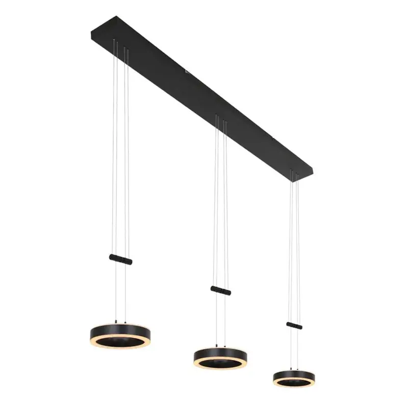 Foto 1 Hanglamp Piola 3501ZW Zwart Piola 3501ZW