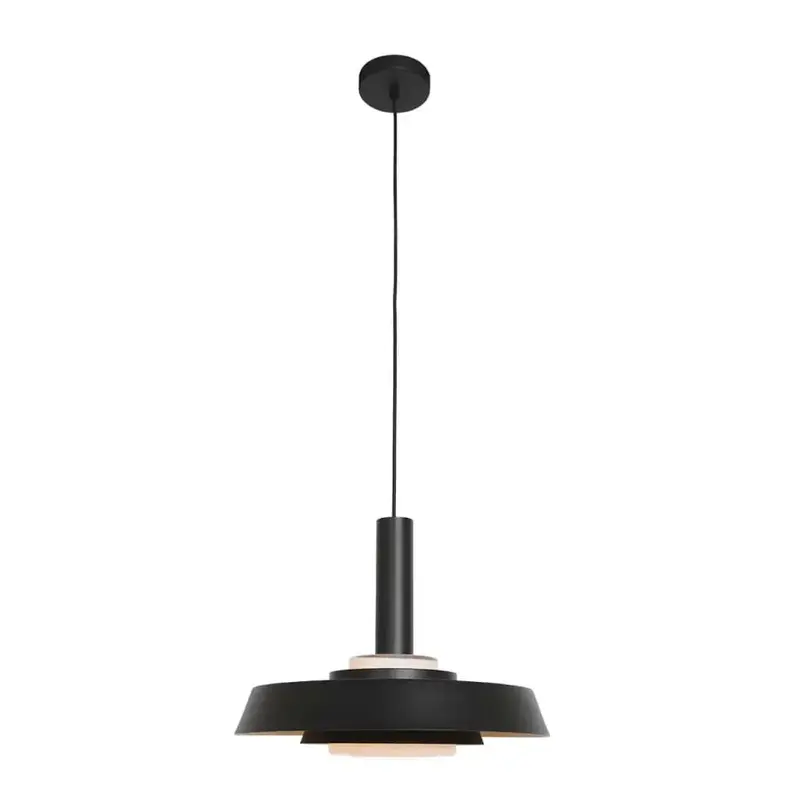 Foto 1 Hanglamp Flinter 3328ZW Zwart Flinter 3328ZW