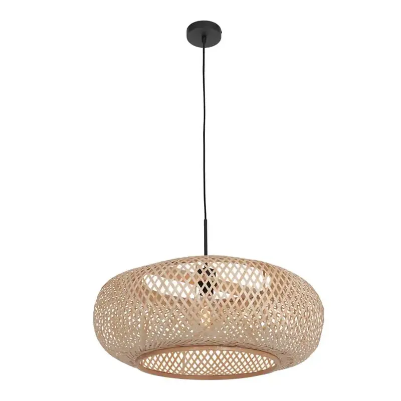 Foto 1 Hanglamp Maze 3602ZW+K2000HS Zwart-Bruin Maze 7505ZW