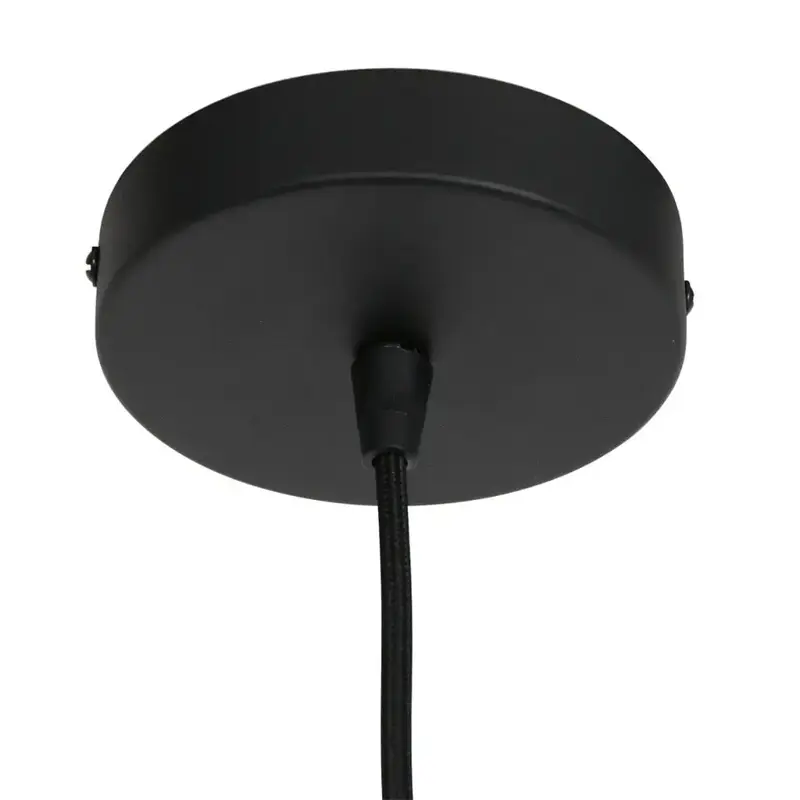 Foto 10 Hanglamp Maze 3602ZW+K2000HS Zwart-Bruin Maze 7505ZW