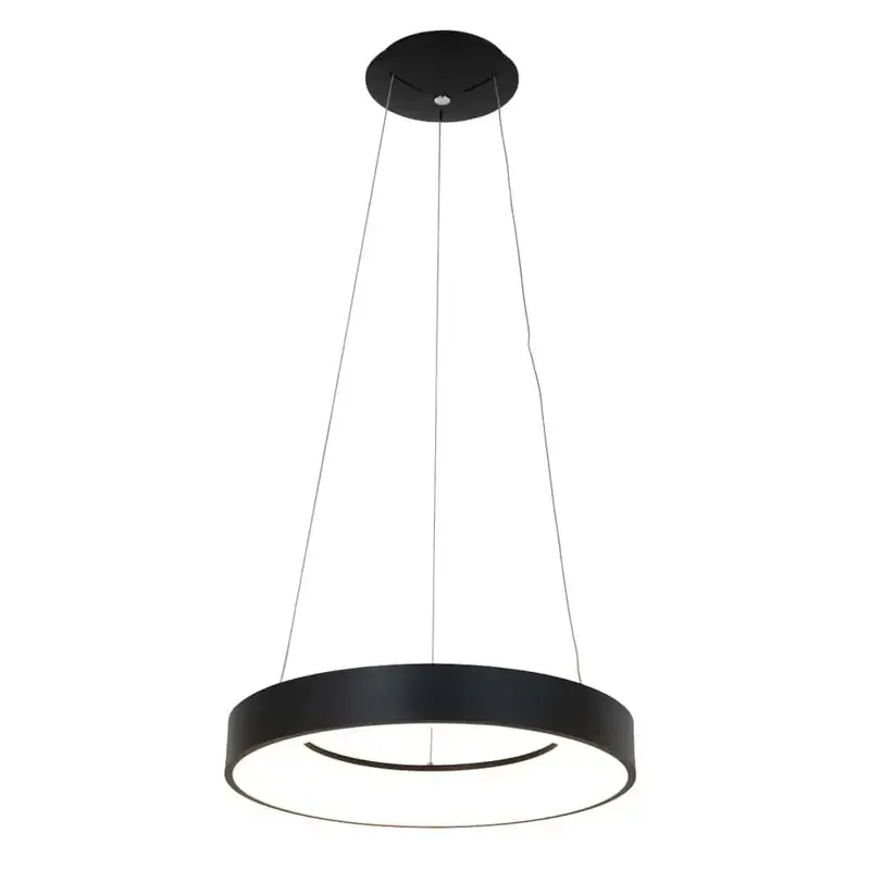 Foto 1 Hanglamp Ringlede 2695ZW Zwart Ringlede 2695ZW