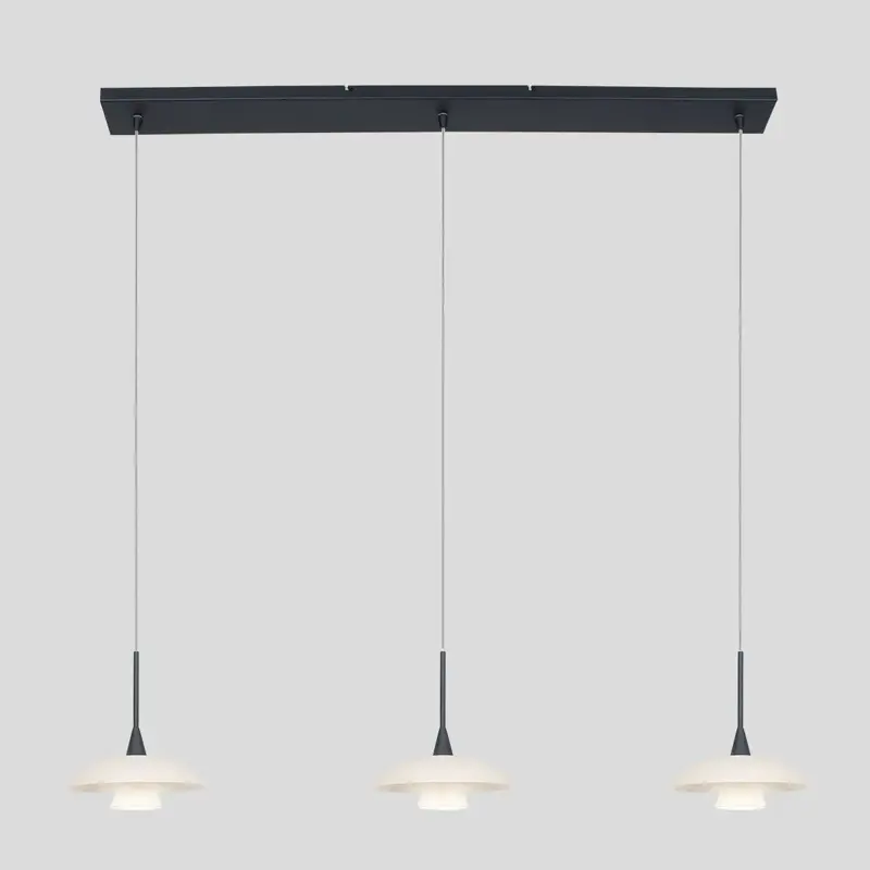 Foto 9 Hanglamp Tallerken 2654ZW Zwart Tallerken 2654ZW