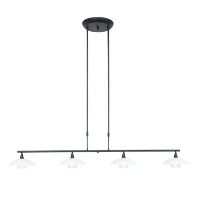 Foto van Hanglamp Tallerken 2658ZW Zwart Tallerken 2658ZW
