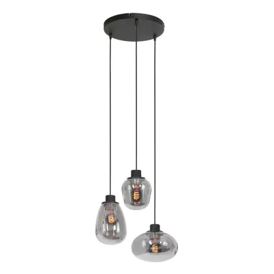 Foto van Hanglamp Reflexion 3079ZW Zwart Reflexion 3079ZW