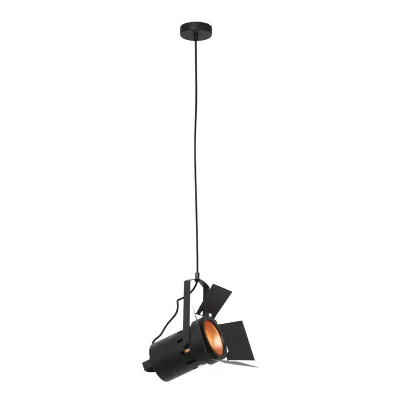 Foto 8 Hanglamp Carré 3379ZW Zwart Carree 3379ZW