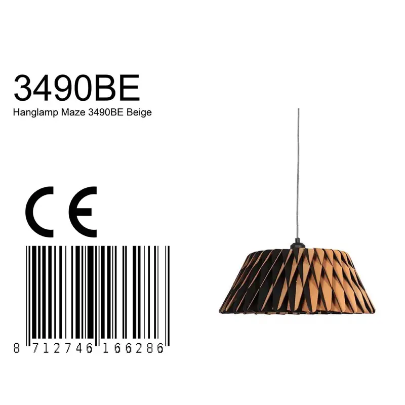 Foto 7 AN Hangl. 1-l. wave 46cm Wave 3490BE