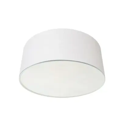 Foto van Lampenkap K1066QS Wit Linnen Lampenkappen K1066QS