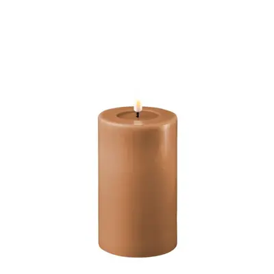 Foto van LED Candle Caramel 7,5x12,5cm