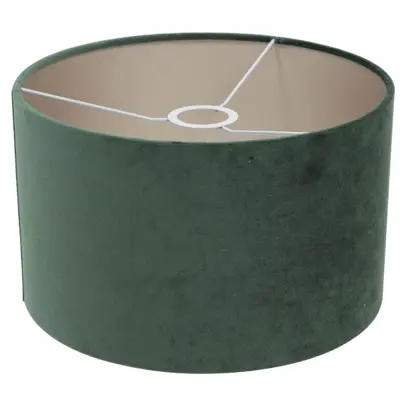 Foto van Lampenkap K7396VS Fluweel Groen Lampenkappen K7396VS