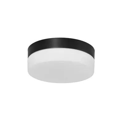 Foto van Plafondlamp Ikaro 1362ZW Zwart Ikaro 1362ZW