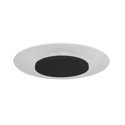Foto van Plafondlamp Ceiling & Wall 7798ZW Zwart Lido 7798ZW