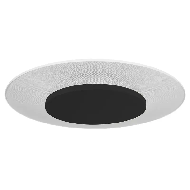 Foto 1 Plafondlamp Ceiling & Wall 7799ZW Zwart Lido 7799ZW