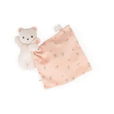 Foto 3 Knuffeldoekje en poesje roze