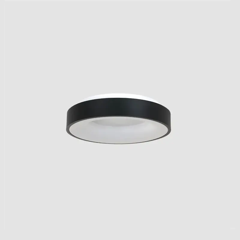 Foto 12 Plafondlamp Ringlede 3086ZW Zwart Ø30cm Ringlede 3086ZW