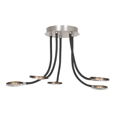 Foto van Plafondlamp Turound 3376ST Staal Turound 3376ST