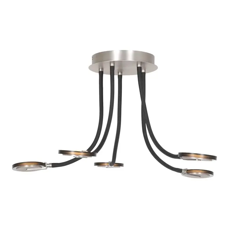 Foto 1 Plafondlamp Turound 3376ST Staal Turound 3376ST