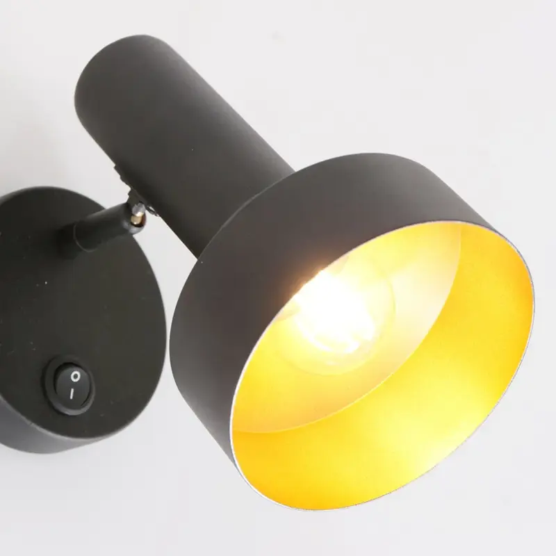 Foto 5 Wandlamp Bundle 3335ZW Zwart Bundle 3335ZW