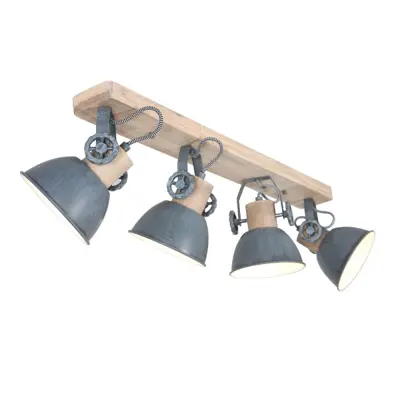Foto van Plafondlamp Gearwood 2729GR Grijs Gearwood 2729GR