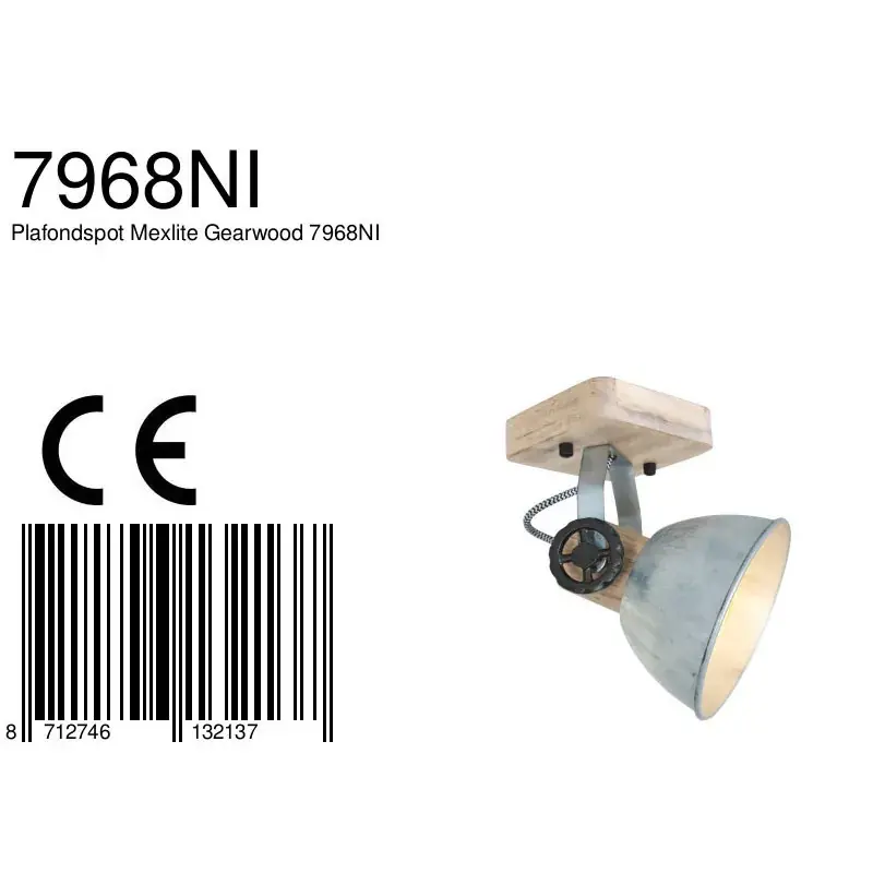 Foto 7 Spot 1-L E27 *M* Gearwood 7968NI