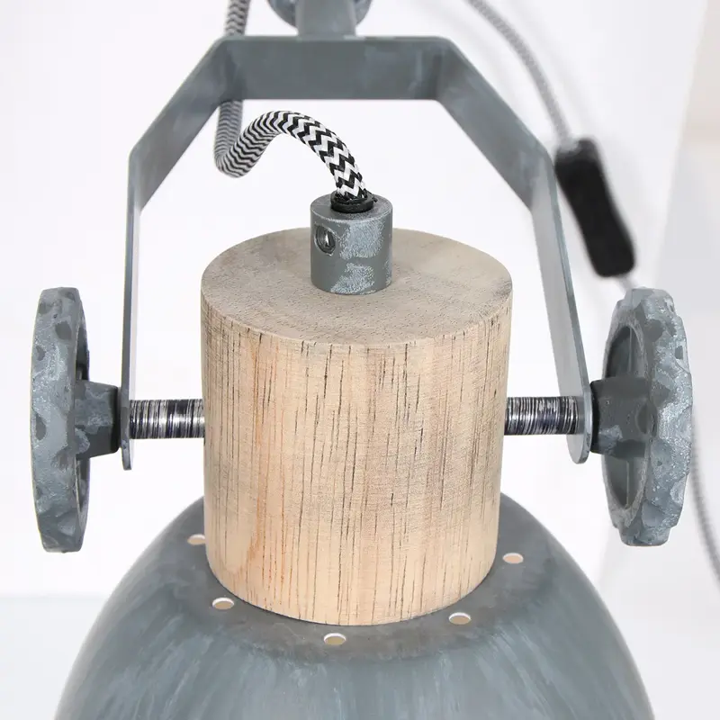 Foto 3 Wandlamp Gearwood 2752GR Grijs Gearwood 2752GR