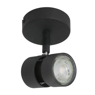 Foto van Plafondspot Natasja 7901ZW Zwart Natasja LED 7901ZW