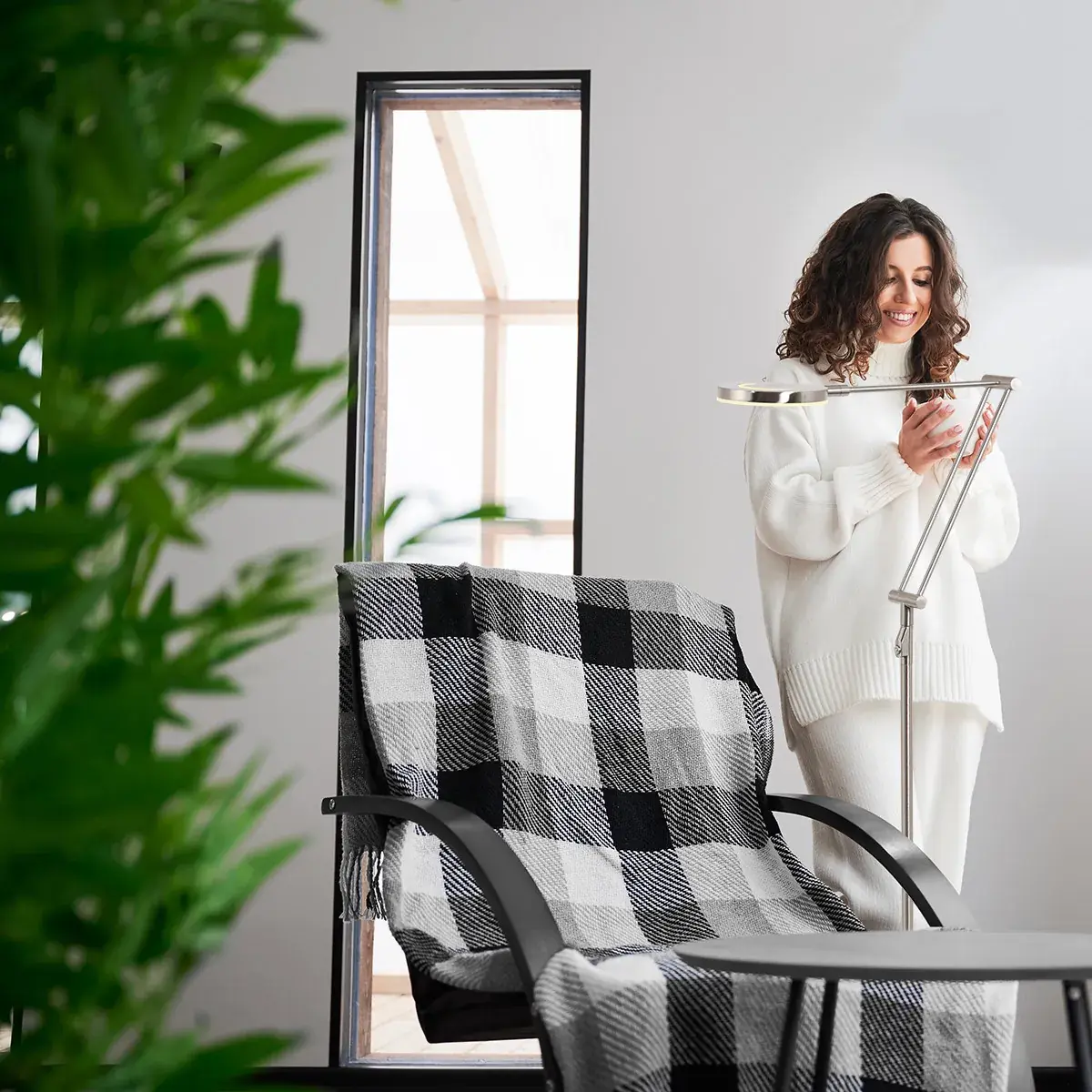 Foto 2 Vloerlamp Soleil 3257ST Staal Soleil 3257ST