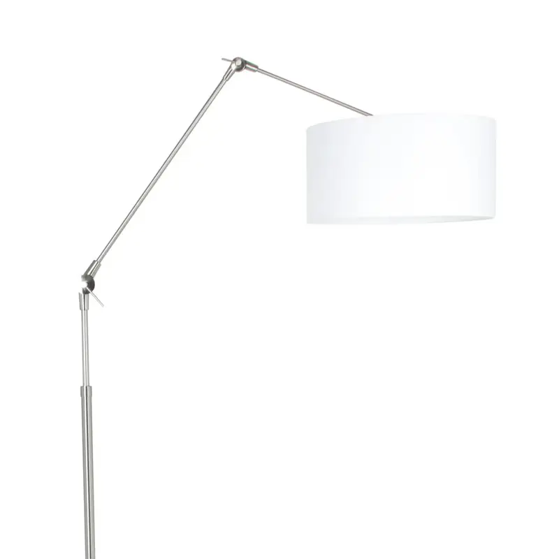 Foto 11 Vloerlamp Prestige Chic 7359ST+K10682S Staal-Wit Chintz Prestige Chic 8100ST