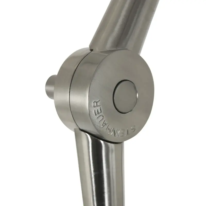 Foto 10 Vloerlamp Prestige Chic 7395ST+K1068GS Staal-Fluweel Zilver Prestige Chic 8104ST