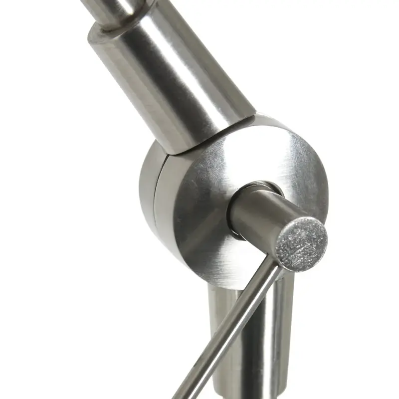 Foto 3 Vloerlamp Prestige Chic 7395ST+K1068ZS Staal-Fluweel Blauw Prestige Chic 8237ST