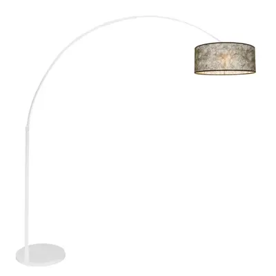 Foto van Vloerlamp Sparkled Light 7268W+K1066NS Wit-Sizoflor Zwart Sparkled Light 7167W