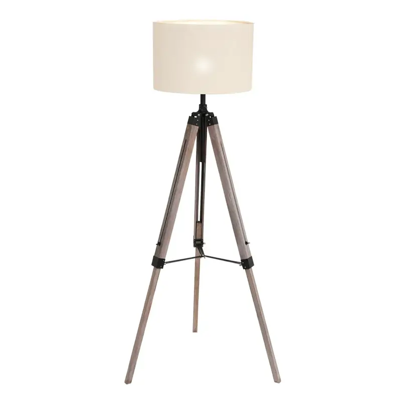 Foto 1 Vloerlamp Triek 3348ZW+K7977QS Zwart-Wit Triek 7176ZW