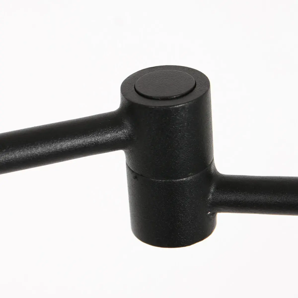 Foto 8 Vloerlamp Stang 7179ZW Zwart + Kap Grijs Linnen Stang 7179ZW