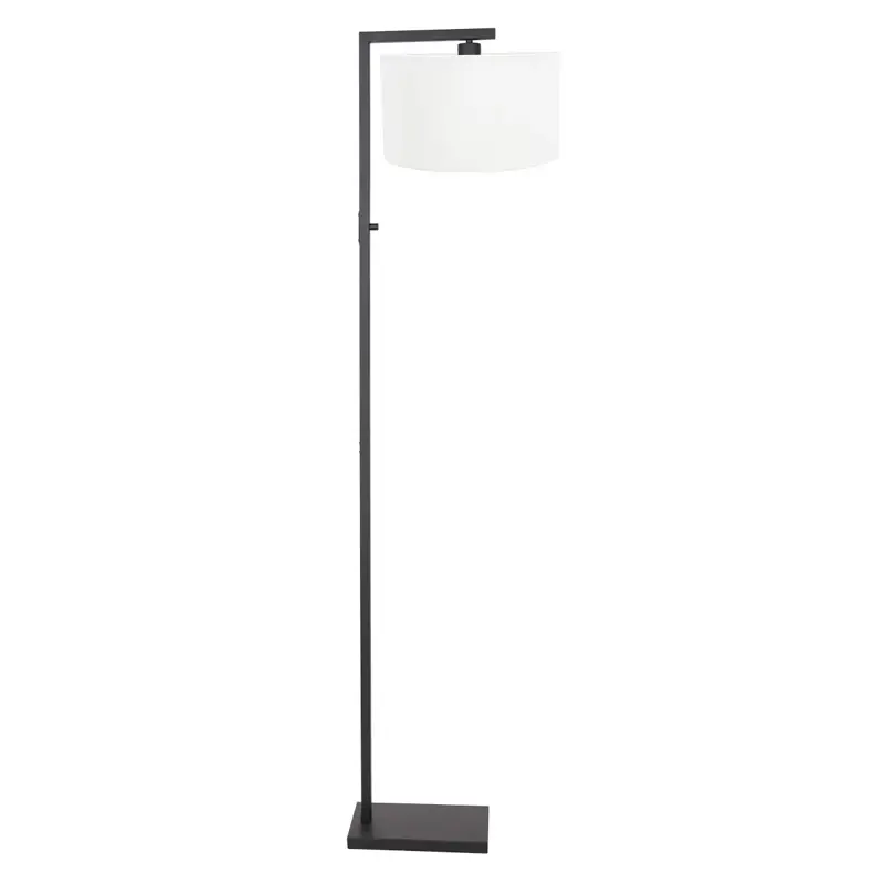 Foto 1 Vloerlamp Stang 8216ZW Zwart + Kap Wit Chintz Stang 8216ZW