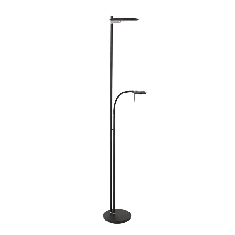 Foto 1 Vloerlamp Turound 2989ZW Zwart Turound 2989ZW