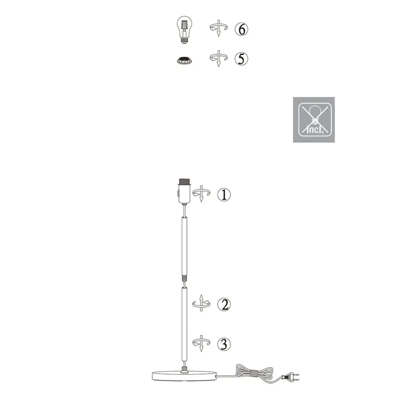 Foto 7 Vloerlamp Noor 3403ST Noor 3403ST