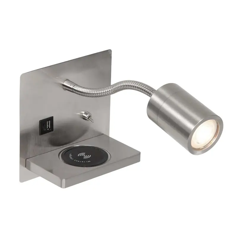 Foto 1 Wandlamp Upround 3654ST Staal Upround 3654ST