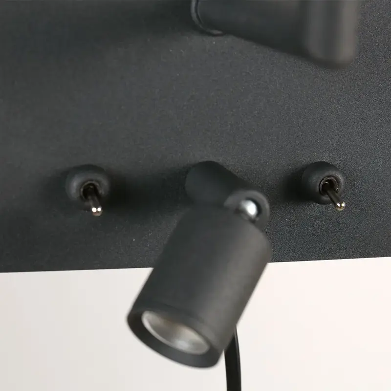 Foto 5 Wandlamp Nouveau 1472ZW Zwart Nouveau 1472ZW