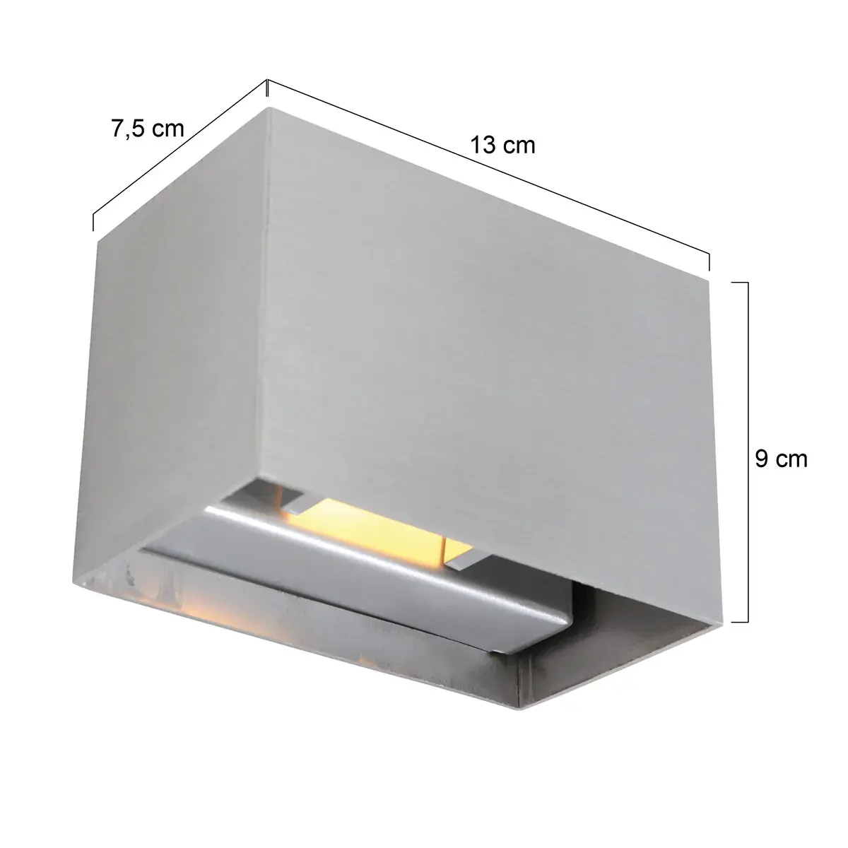 Foto 5 Wandlamp Muro 3365ST Staal Muro 3365ST