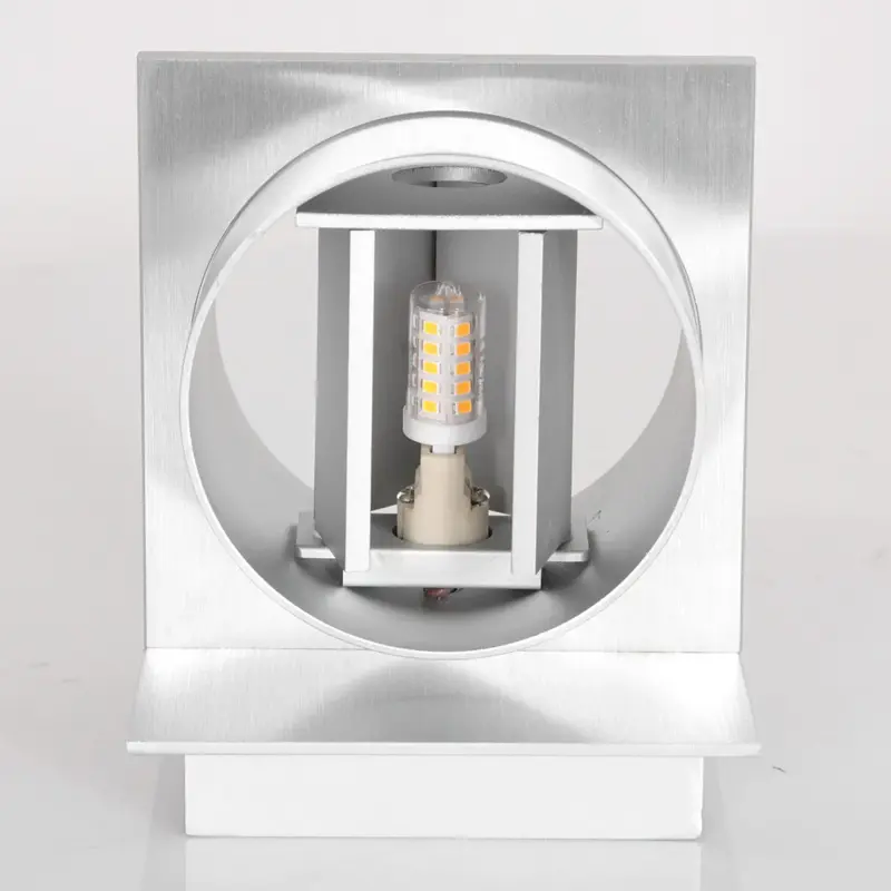 Foto 8 Wandlamp Muro 3366ST Staal Muro 3366ST