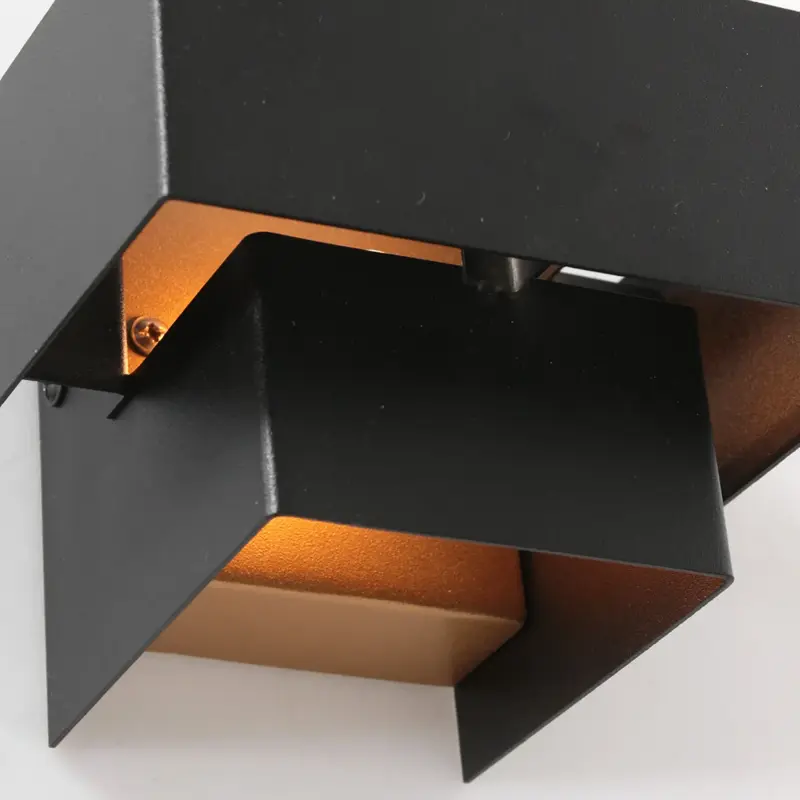 Foto 4 Wandlamp Muro 3367ZW Zwart Muro 3367ZW