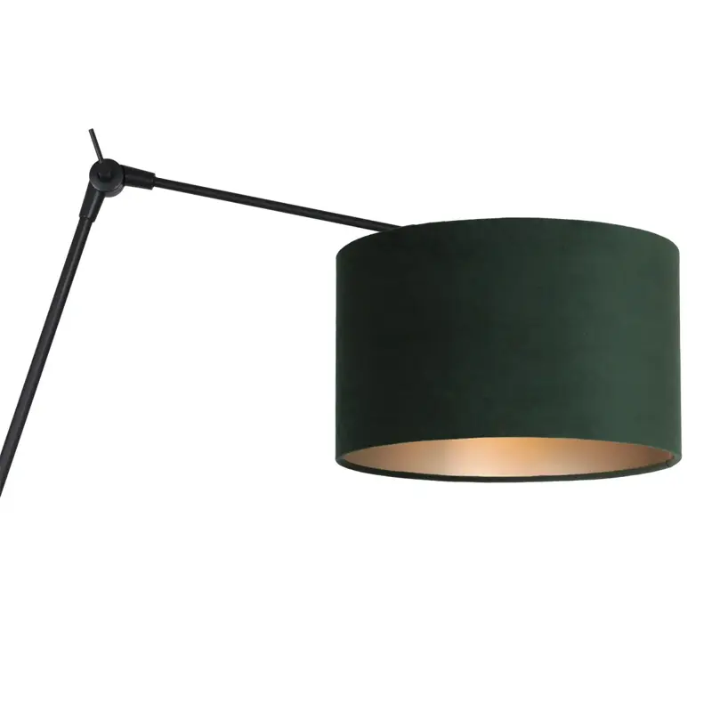 Foto 14 Wandlamp Prestige Chic 7396ZW+K7396VS Zwart-Fluweel Groen Prestige Chic 8121ZW