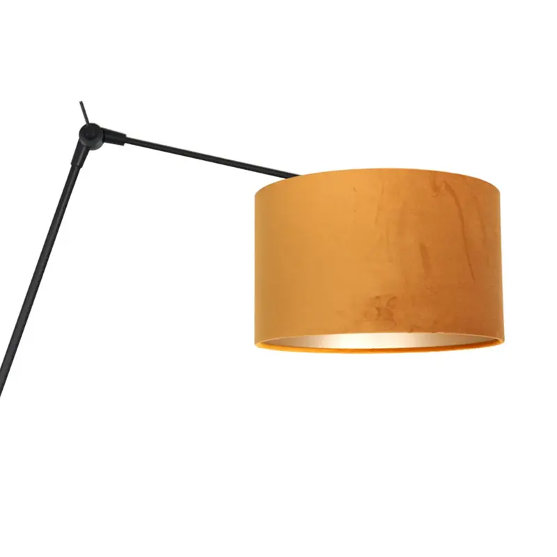 Foto 13 Wandlamp Prestige Chic 7396ZW+K7396KS Zwart-Fluweel Goud Prestige Chic 8123ZW