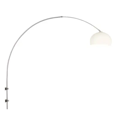 Foto van Wandlamp Sparkled Light 1481ST+K10610S Staal-Wit Kunststof Sparkled Light 8200ST