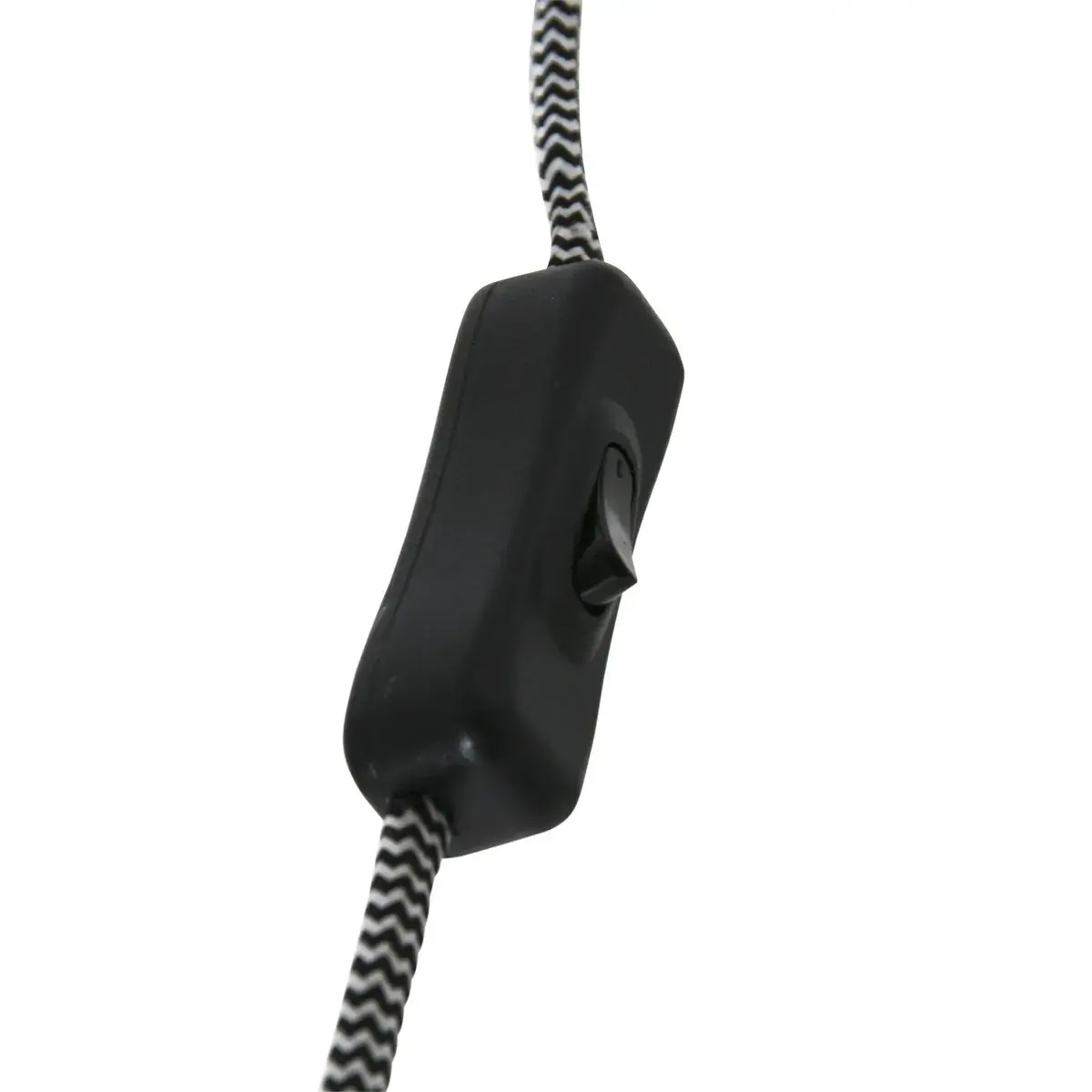 Foto 7 Wandlamp Elegant Classy 2574ZW+K1066RS Zwart-Grijs Linnen Elegant Classy 9324ZW