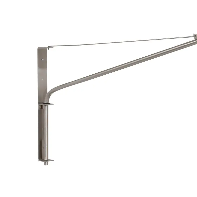 Foto 11 Wandlamp Elegant Classy 2574ST+K1066QS Staal-Wit Linnen Elegant Classy 9328ST