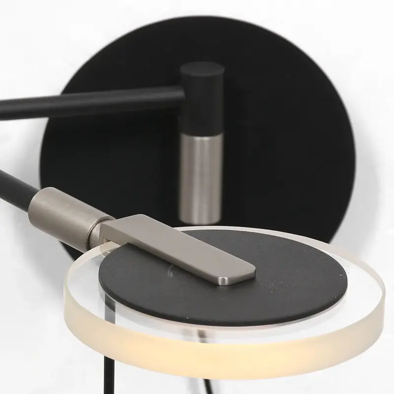 Foto 5 Wandlamp Turound 2733ZW Zwart Turound 2733ZW